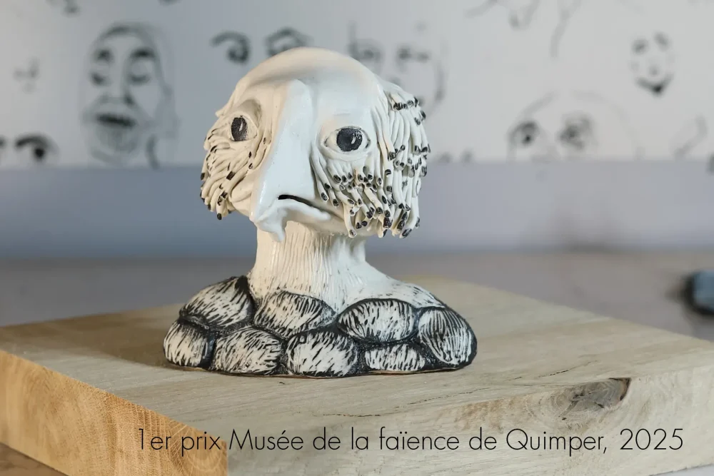 clay sculpture ceramic ceramics céramique chimère porcelaine grès modelage