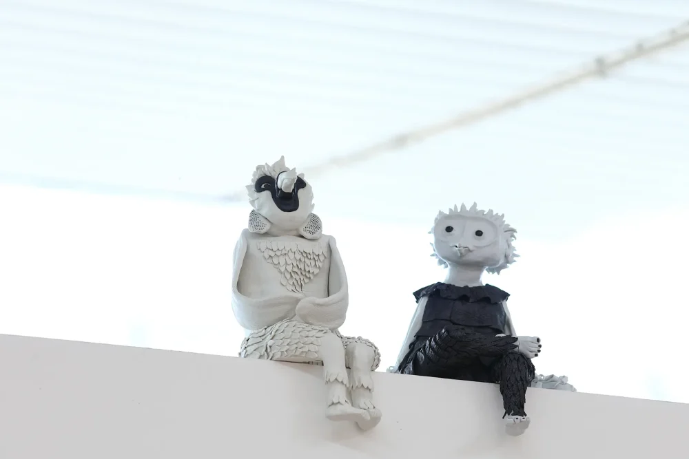 clay sculpture ceramic ceramics céramique chimère porcelaine grès modelage